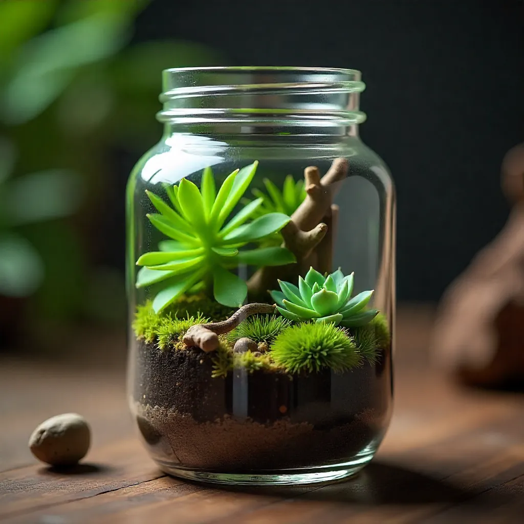 Medium terrarium ecosysteem module