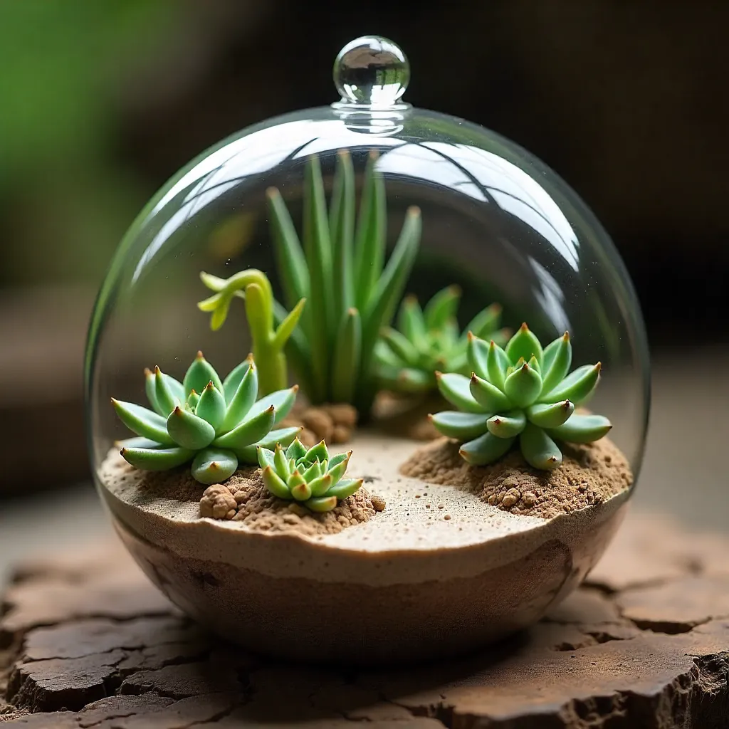 Premium terrarium ecosysteem module